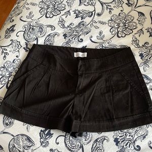 Black low rise shorts 5/6 by Delia’s